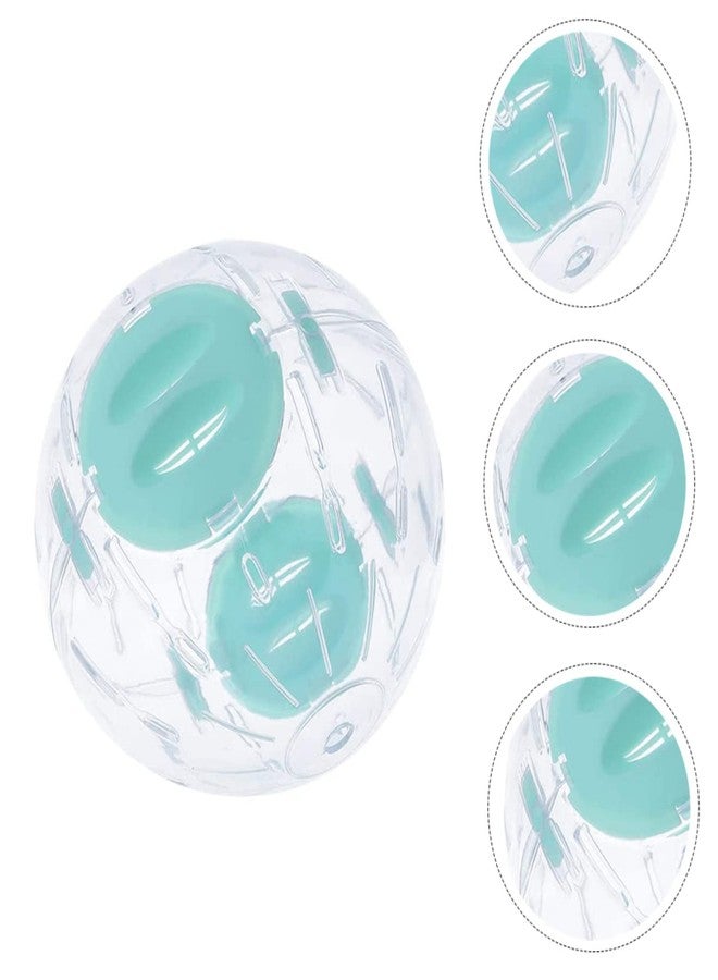 BUGUUYO Hamster Running Ball Exercising Toy for Small Pets Fun Plaything for Hamsters Gerbils Hedgehogs Crystal Ball Blue - Image 2